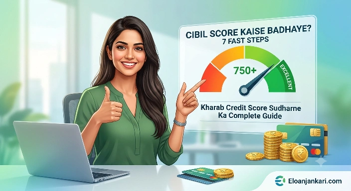 CIBIL Score Kaise Badhaye - Kharab Credit Score Sudharne Ke Tarike